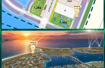 Biệt thự song lập TĐX26-35 Vịnh Ngọc Vinhomes Green Paradise. Ngay cụm tiện ích công viên và giáo dục