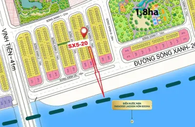 Nhà liền kề SX5-20 Vịnh Tiên Vinhomes Green Paradise: "Vùng Lõi Tiện Ích" Chỉ Cách Biển Hồ Lagoon 200m