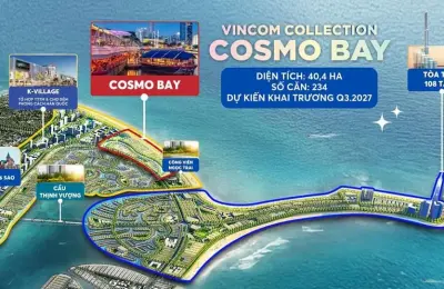 Nhà liền kề xẻ khe AS4-153 Vịnh Ngọc Vinhomes Green Paradise. 2 mặt tiền Đường + 1 mặt tiền Kênh trong khu Cosmobay