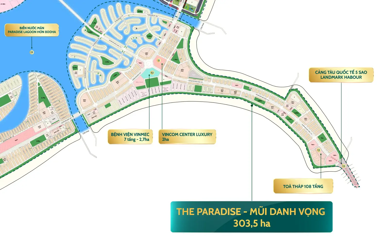 mat bang phan khu mui danh vong vinhomes green paradisee