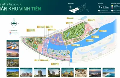 Nhà liền kề SX5-20 Vịnh Tiên Vinhomes Green Paradise: "Vùng Lõi Tiện Ích" Chỉ Cách Biển Hồ Lagoon 200m