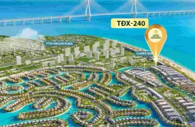 Nhà liền kề TĐX-240 mặt tiền Biển, phân khu Vịnh Ngọc Vinhomes Green Paradise