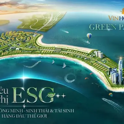 Thành phố ESG++ Vinhomes Green Paradise chuẩn mực đô thị XANH cao nhất thế giới
