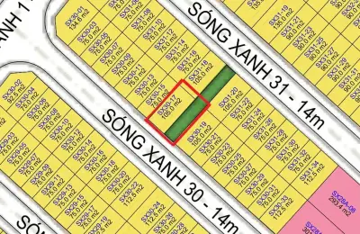 Nhà liền kề SX30-17 phân khu Vịnh Tiên Vinhomes Green Paradise - XẺ KHE ngay cụm tiện ích 5 sao