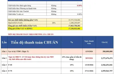 Nhà liền kề xẻ khe SX9-18 Vịnh Tiên Vinhomes Green Paradise, hướng Đông, cách Biển Hồ 130m