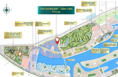 Biệt thự song lập VT41-30 Vịnh Tiên Vinhomes Green Paradise, ngay bộ đôi sân Golf 155ha