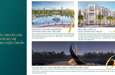Vịnh Tiên Quận Nhất của siêu đô thị Vinhomes Green Paradise Cần Giờ