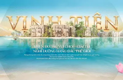 Vịnh Tiên Quận Nhất của siêu đô thị Vinhomes Green Paradise Cần Giờ